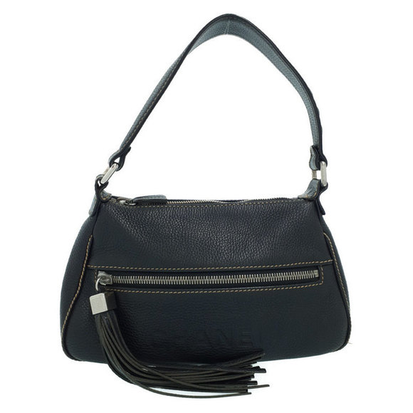Chanel Shoulder Bag Black - Picture 1 of 9